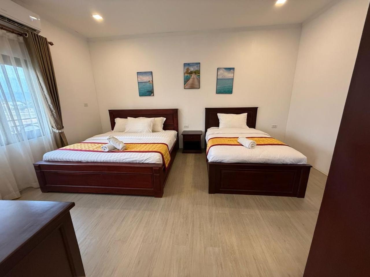 A P S Moutain View Hotel Vang Vieng Exterior photo