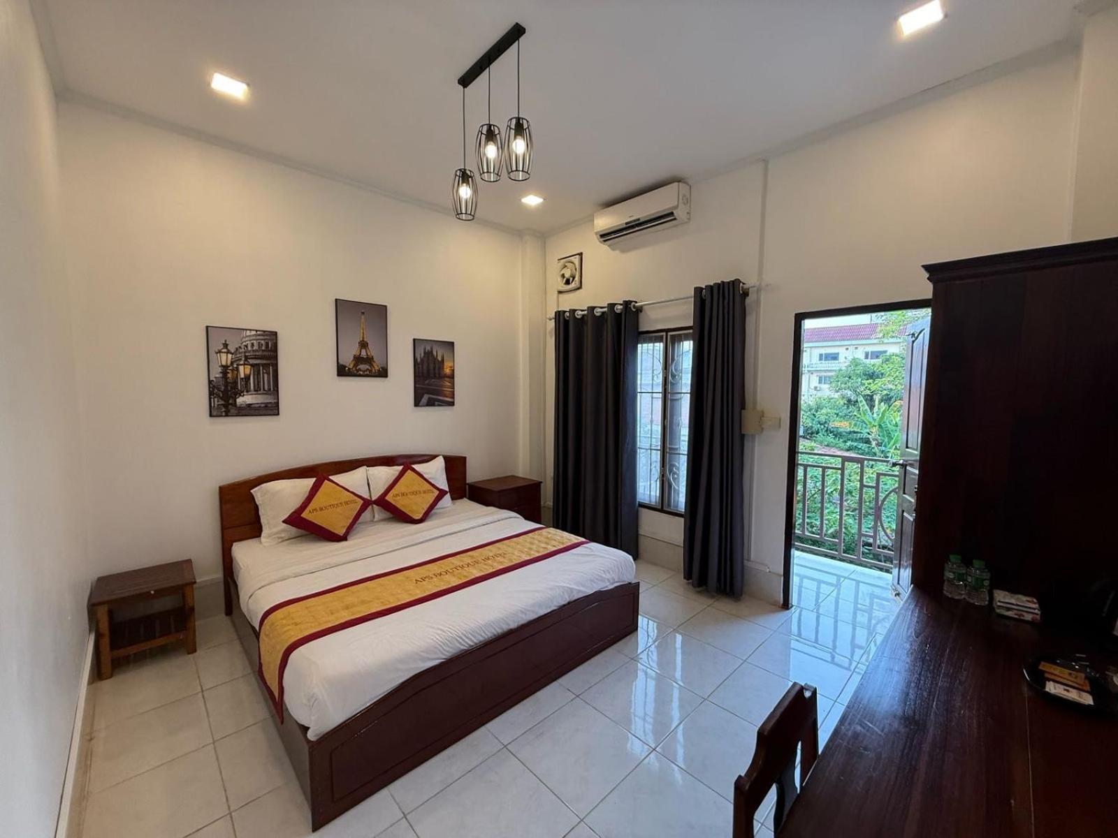 A P S Moutain View Hotel Vang Vieng Exterior photo