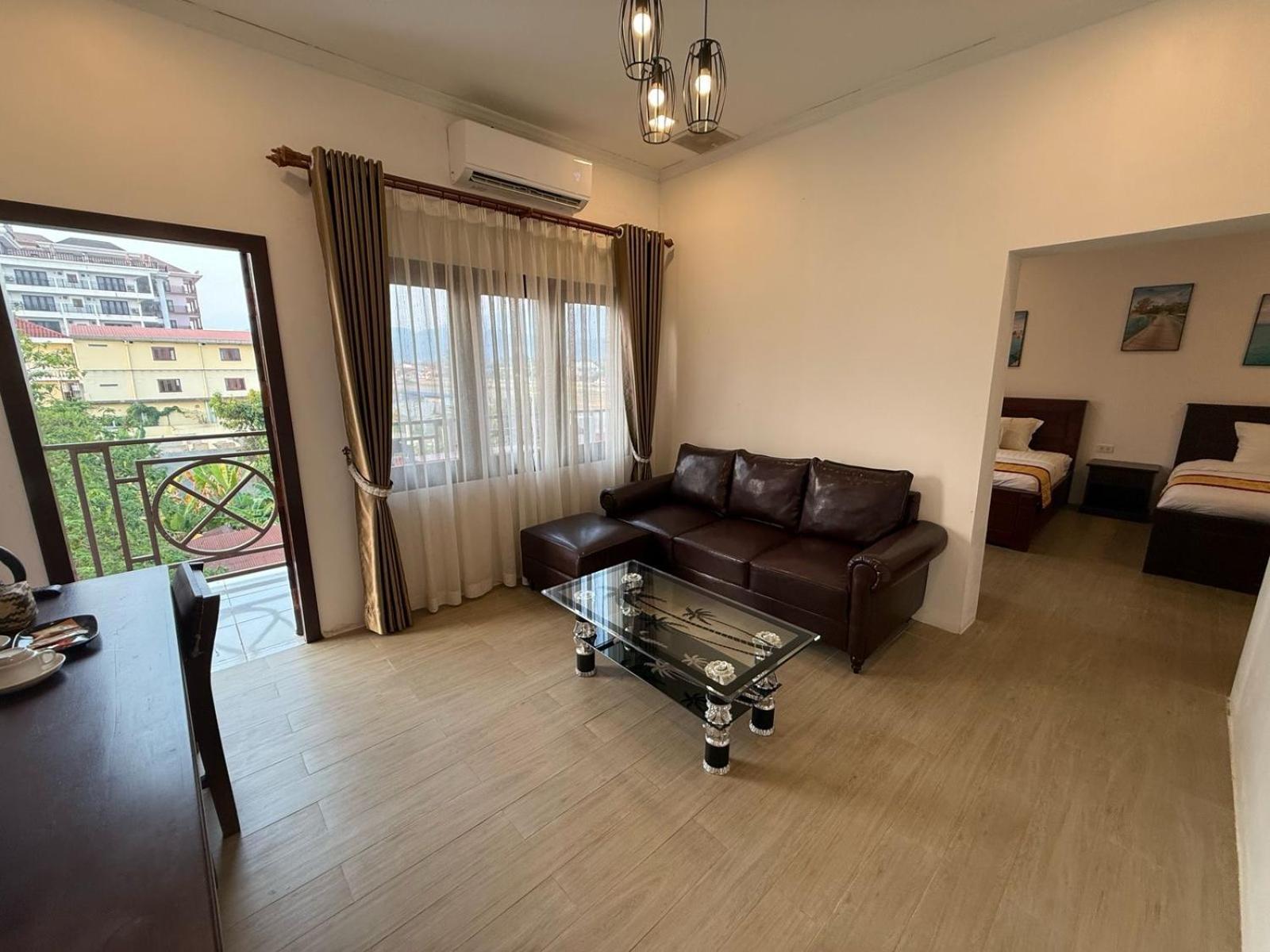 A P S Moutain View Hotel Vang Vieng Exterior photo