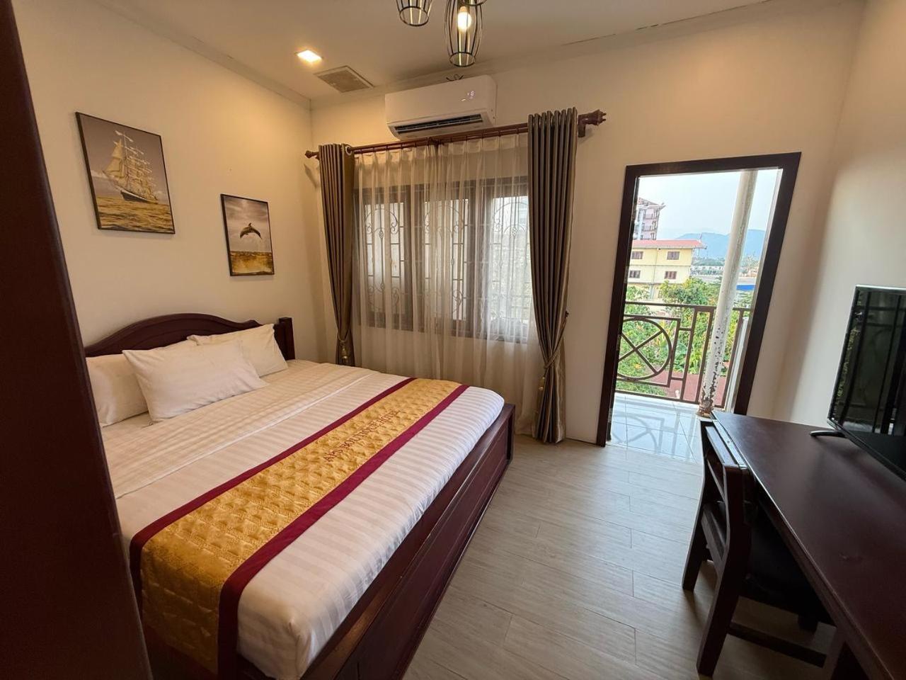 A P S Moutain View Hotel Vang Vieng Exterior photo