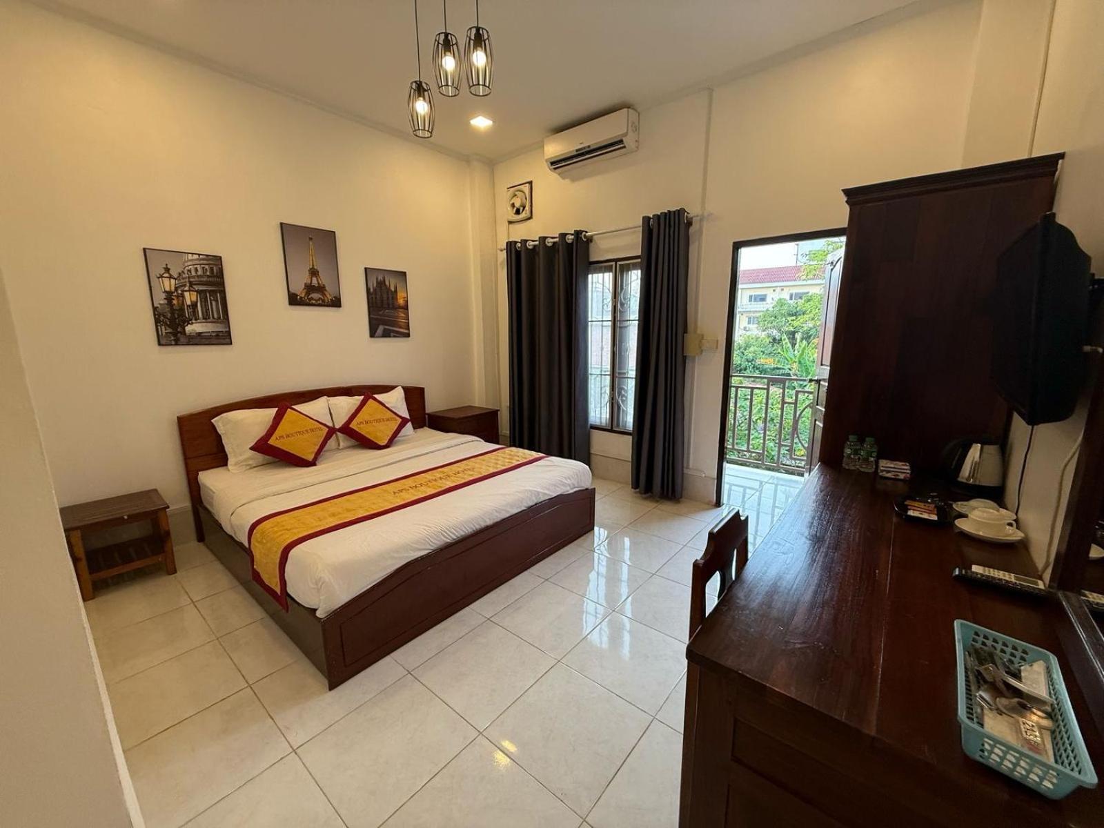 A P S Moutain View Hotel Vang Vieng Exterior photo