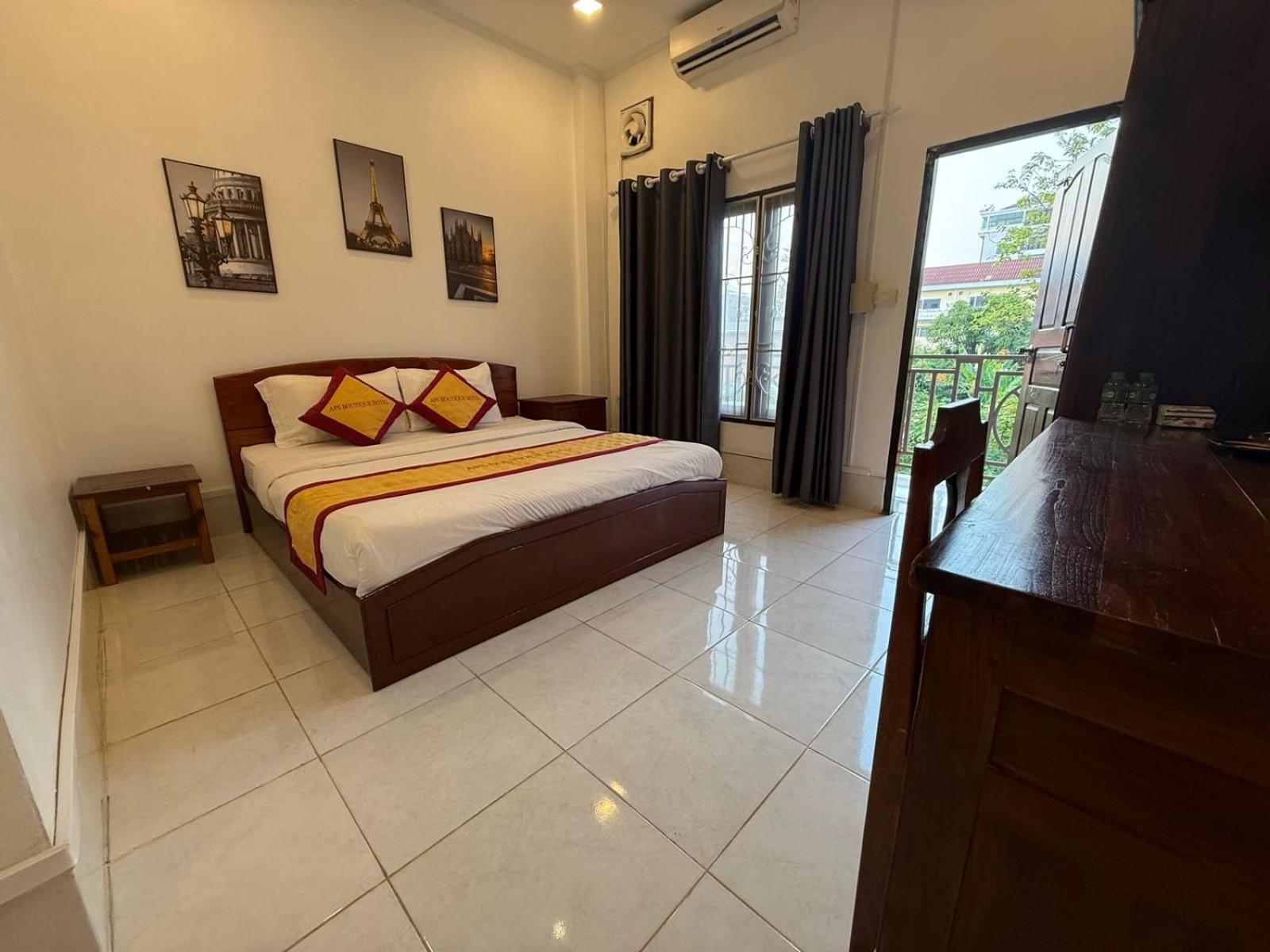 A P S Moutain View Hotel Vang Vieng Exterior photo