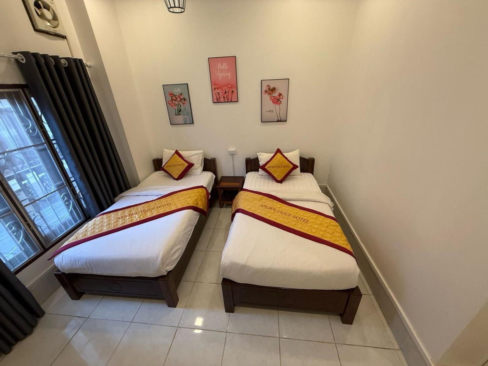A P S Moutain View Hotel Vang Vieng Exterior photo