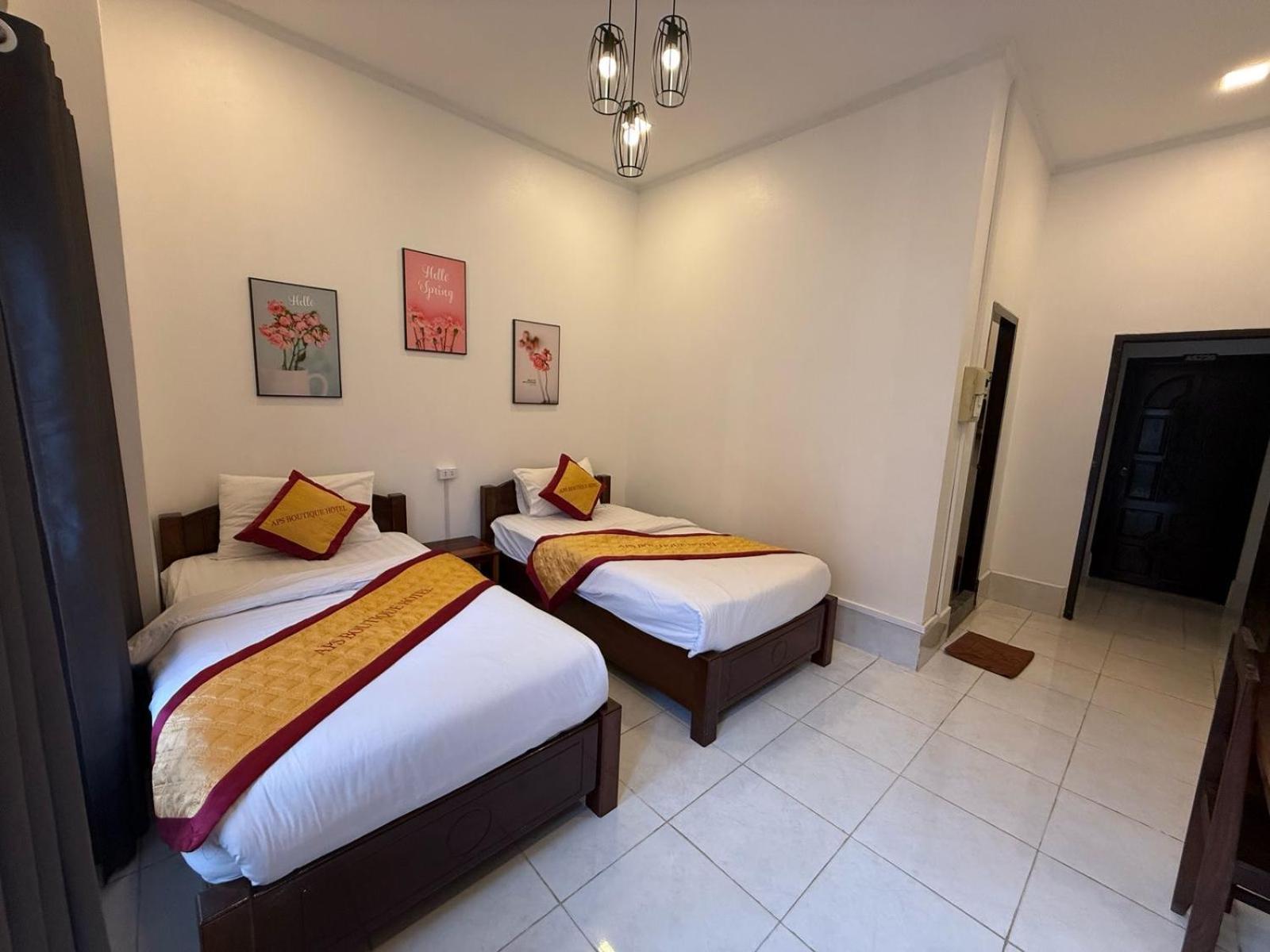 A P S Moutain View Hotel Vang Vieng Exterior photo